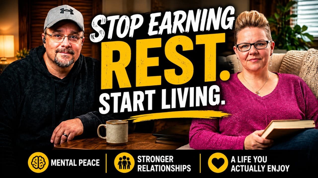 You Don’t Need to EARN Rest. (Why Burnout Is Destroying People)