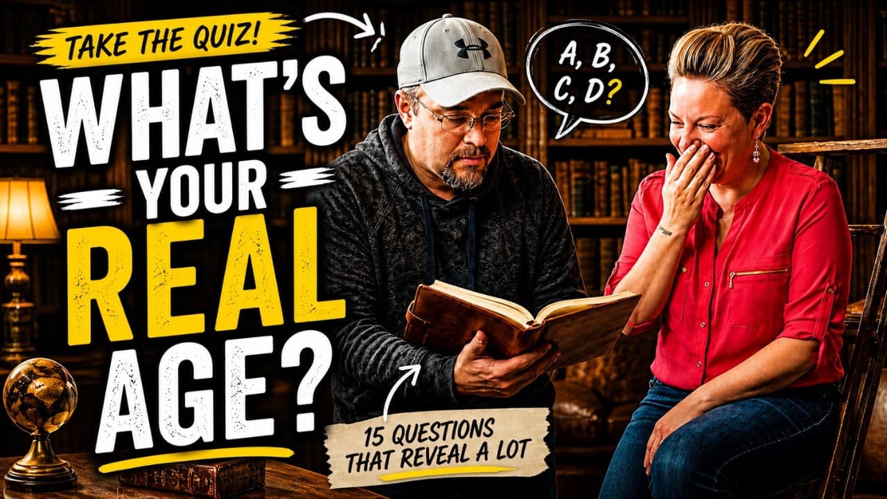 What’s Your REAL Age? (15 Questions That Reveal the Truth)